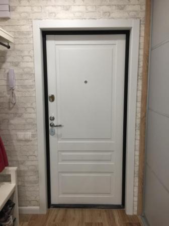 Входная дверь с накладкой Эрмитаж-2