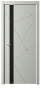 СХЕМА Эмаль-1 ПО Эмаль Геометрия-6 800 серый стекло черное (защелка маг.) 