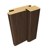 ДЕТАЛЬ КОРОБА ТЕЛЕСКОПИЧЕСКАЯ ЦПЛ 70х32х2070 темный орех с уплотнителем
